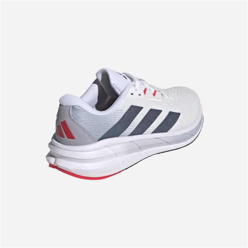 adidas Herre Questar 3 Neutrale Løbesko Cloud White/Core Black/Pure Ruby - Billede 3