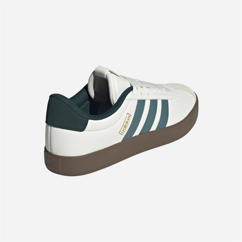 adidas Herre VL Court 3.0 Træningssko Core White/Preloved Teal/Aurora Ivy - Billede 3