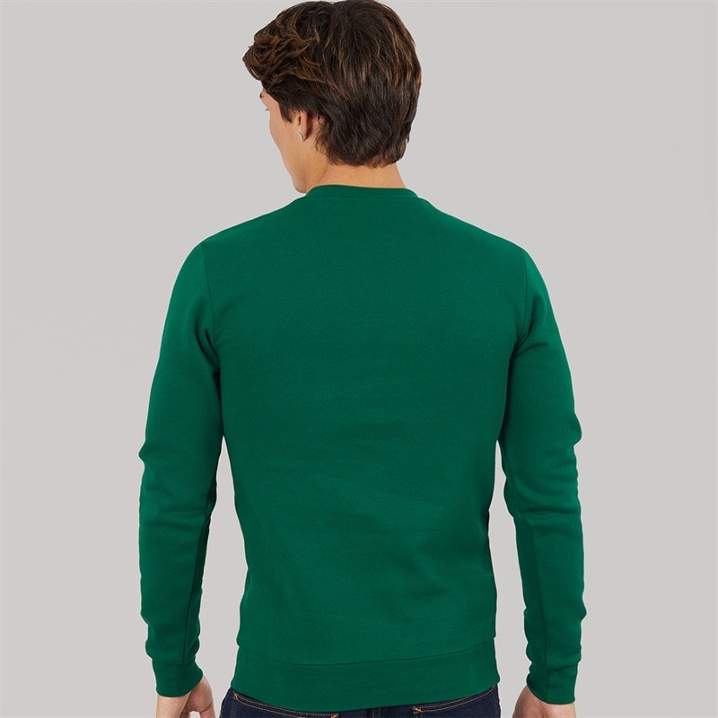 adidas Herre Essential Crew Sweatshirt Collegiate Green - Billede 2