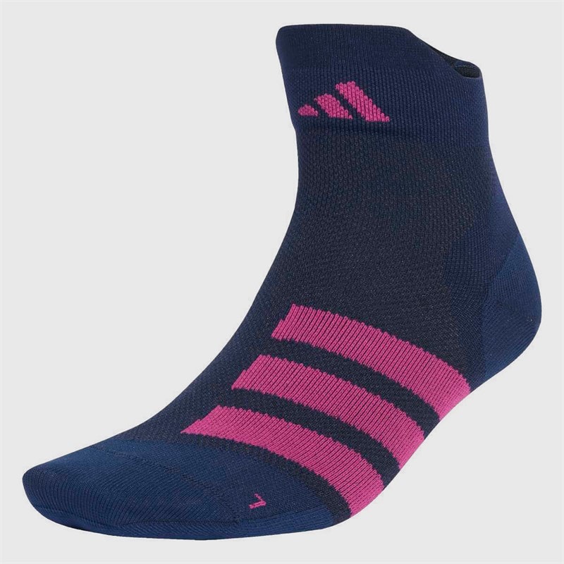 adidas BMW Berlin Marathon 2025 Løbestrømper Collegiate Collegiate Navy/Semi Green Spark