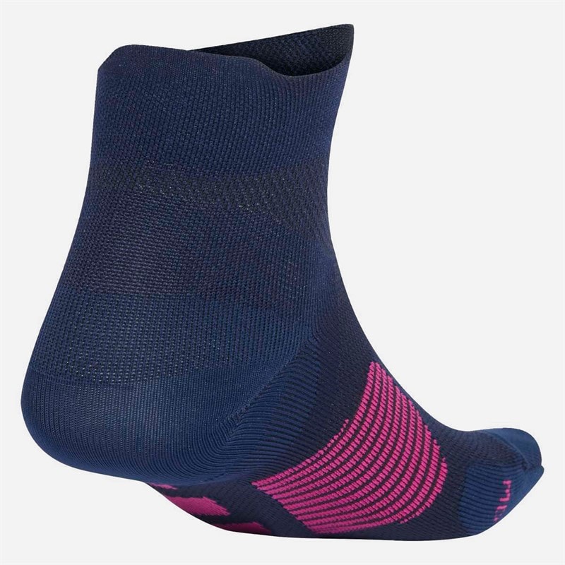 adidas BMW Berlin Marathon 2025 Løbestrømper Collegiate Collegiate Navy/Semi Green Spark - Billede 2