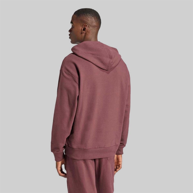 adidas Herre All SZN Cloud Jersey Hættetrøje Aurora Ruby/Aurora Ruby - Billede 2