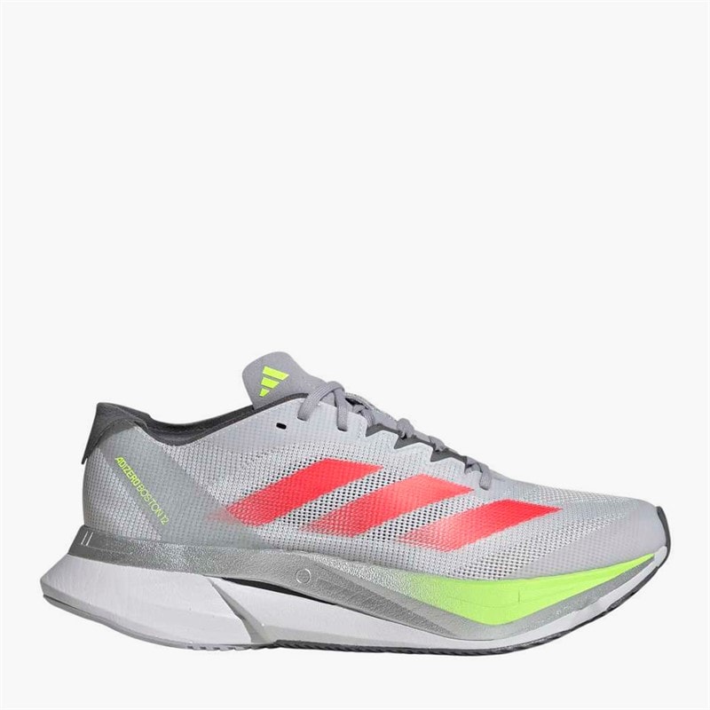 adidas Damers Adizero Boston 12 Lightstrike Pro Neutrale Løbesko Dash Grey/Lucid Red/Lucid Lemon