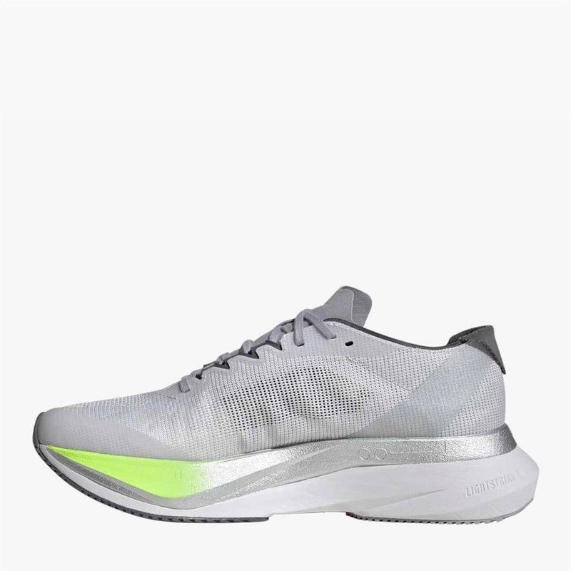 adidas Damers Adizero Boston 12 Lightstrike Pro Neutrale Løbesko Dash Grey/Lucid Red/Lucid Lemon - Billede 5