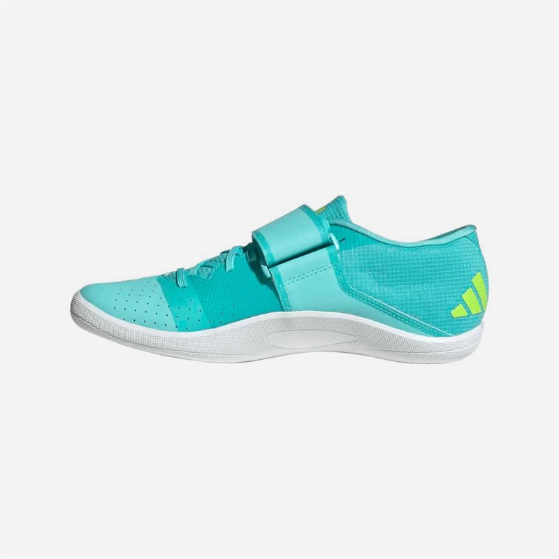 adidas Adizero Throws Cloudfoam Throwing Field Event Spikes Flash Aqua/Zero Metalic/Lucid Lemon - Billede 5