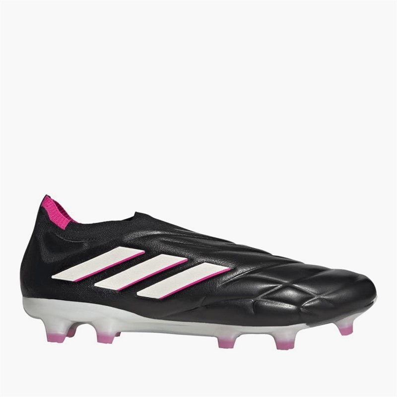 adidas Herre Copa Pure+ Snøreløse Own Your Football Pack FG Faste Jord Fodboldstøvler Core Black/Zero Metalic/Team Shock Pink