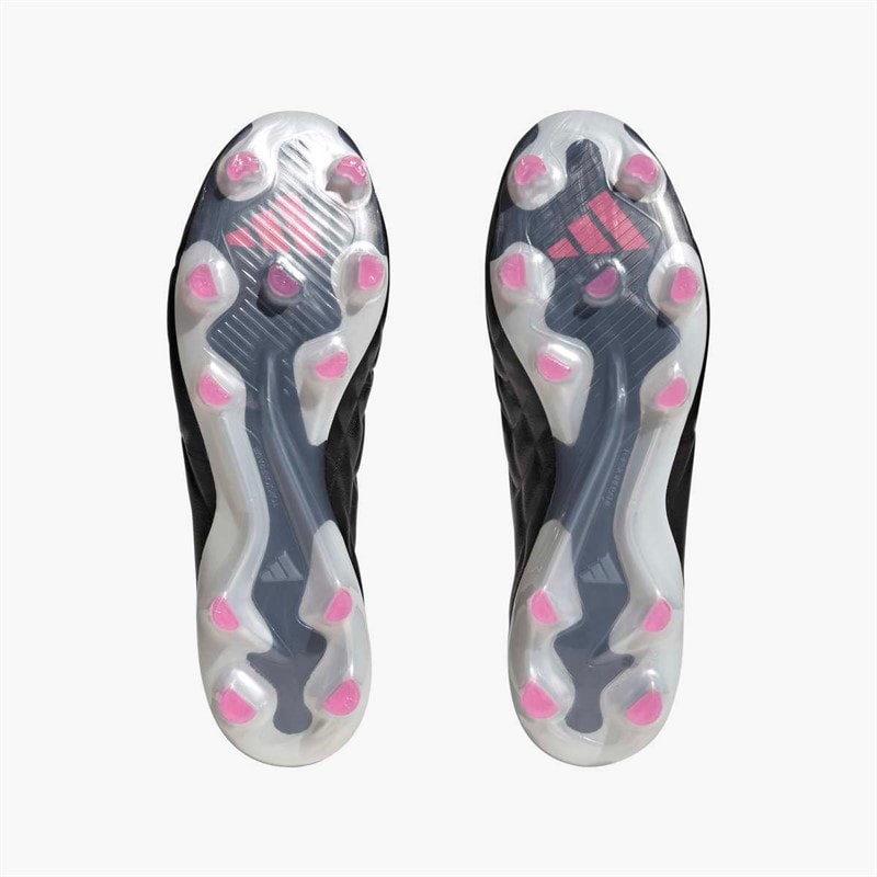 adidas Herre Copa Pure+ Snøreløse Own Your Football Pack FG Faste Jord Fodboldstøvler Core Black/Zero Metalic/Team Shock Pink - Billede 2