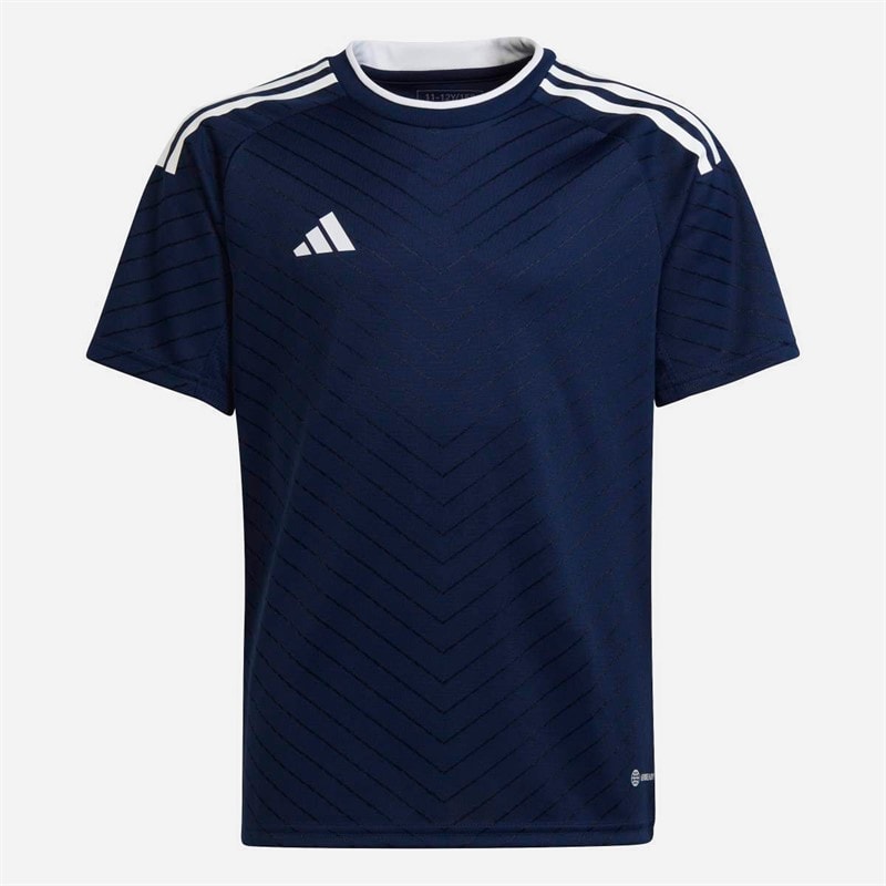 adidas Junior Drenge Campeon 23 T-shirt Team Navy Blue