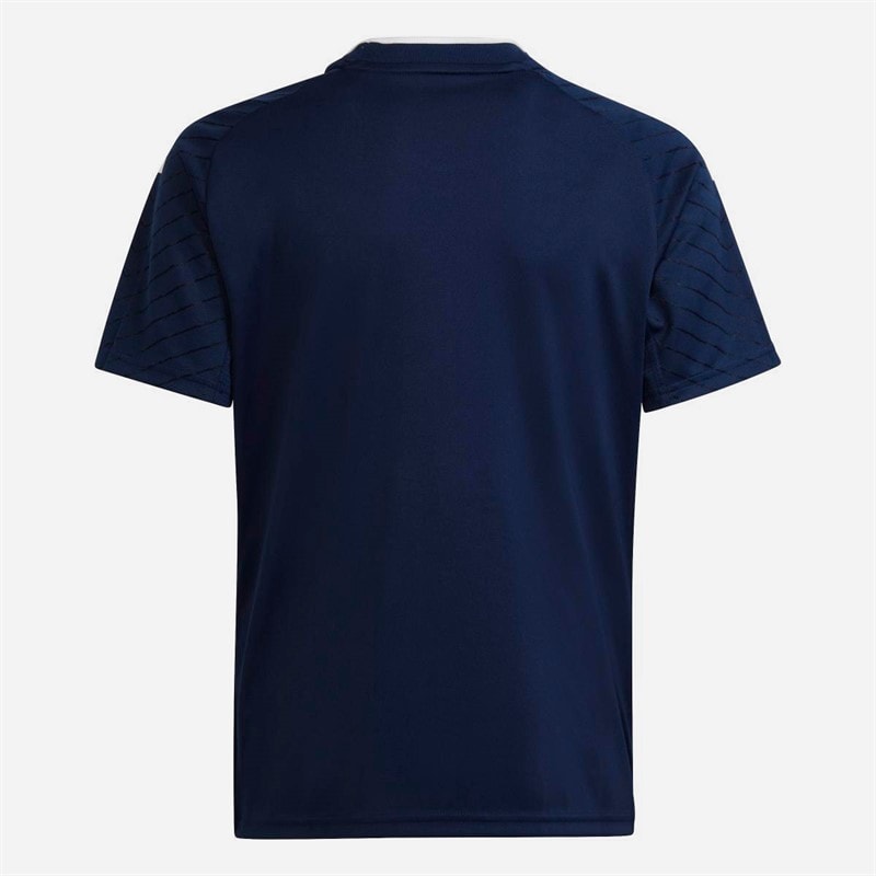 adidas Junior Drenge Campeon 23 T-shirt Team Navy Blue - Billede 2
