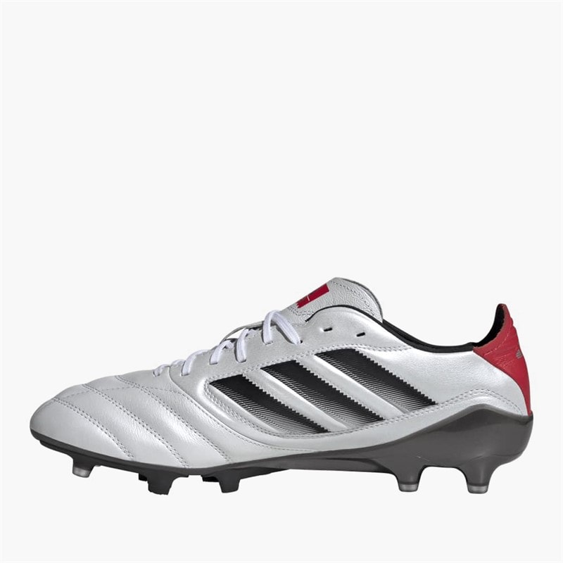 adidas Herre Copa Icon 2 Elite FG/AG Fast/Kunstgræs Fodboldstøvler Cloud White/Core Black/Pure Ruby - Billede 5