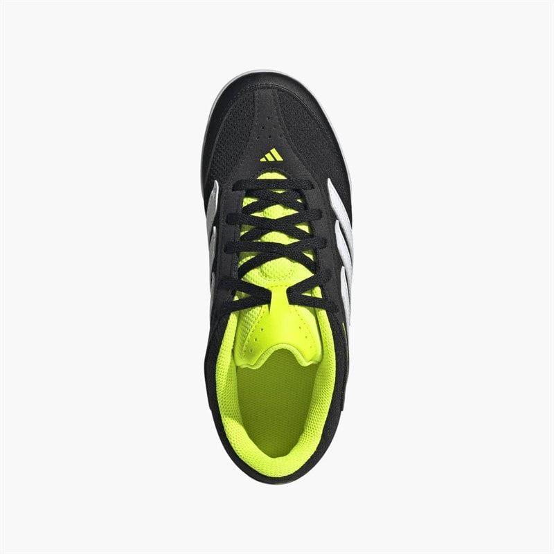 adidas Junior Copa Court League IN Indendørs Fodboldstøvler Core Black/Cloud White/Lucid Lemon - Billede 4
