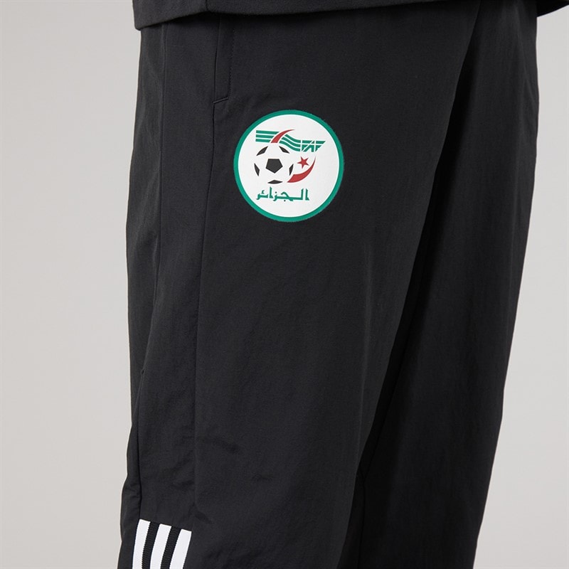adidas Herre FAF Algeriet Præsentation Træningsbukser Sort - Billede 5