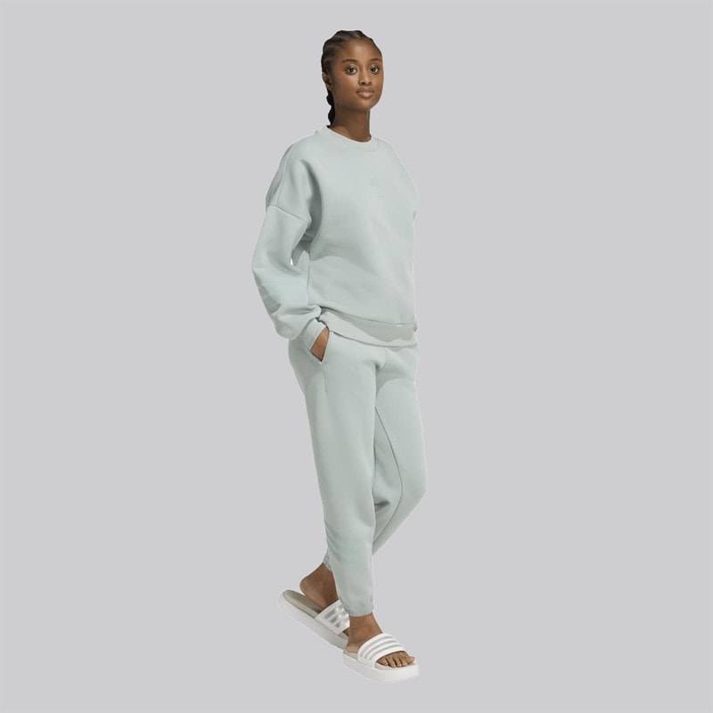 adidas Dame Future Icons 3 striber sweatshirt Wonder Sage - Billede 4
