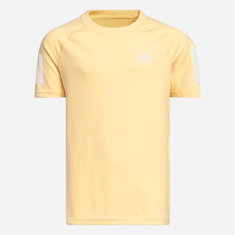 adidas Junior Piger Club Climacool T-shirt Ice Tangerine