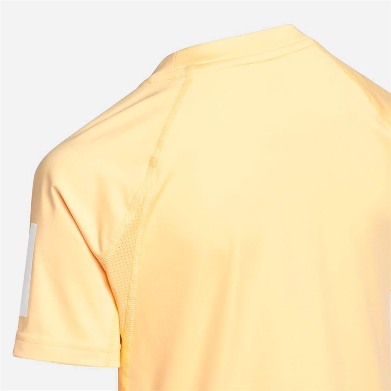 adidas Junior Piger Club Climacool T-shirt Ice Tangerine - Billede 5