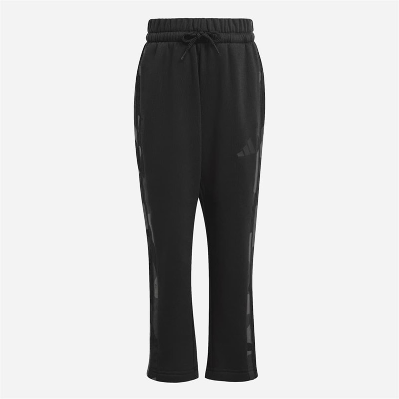 adidas Børne sæsonbestemte essentials camouflage træningsdragt Sort/Carbon - Billede 4