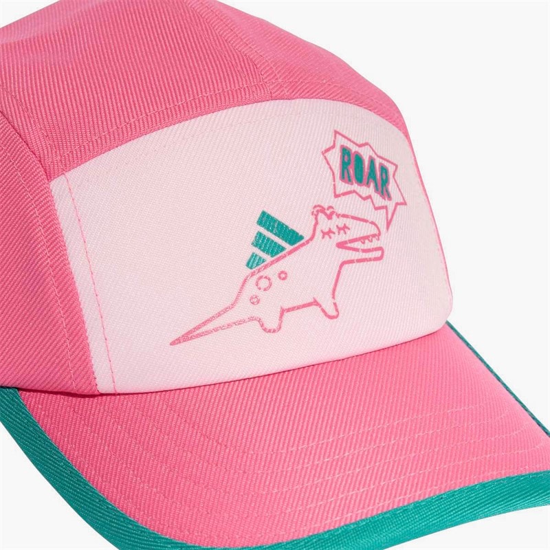 adidas Piger trykt kasket Pink Fusion/Pure Teal/Clear Pink - Billede 4