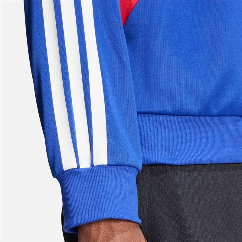 adidas Herre House Of Tiro Nations Pack Track Top Semi Lucid Blue/Pure Ruby/Hvid - Billede 3