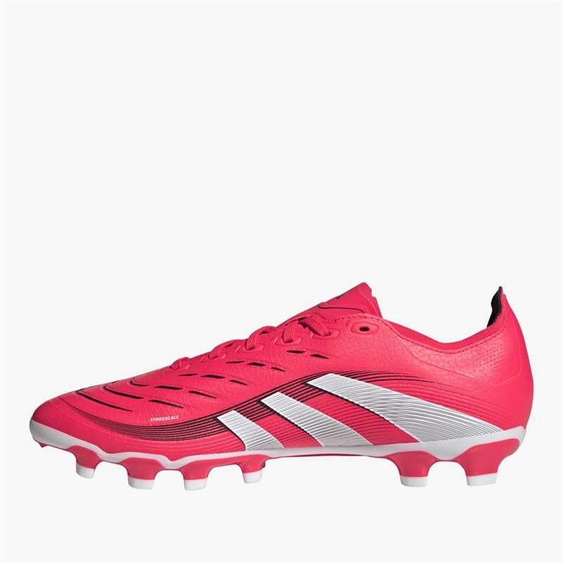 adidas Herre Predator League Ren Sejr Pakke MG Multi Ground Fodboldstøvler Lucid Red/Hvid/Sort - Billede 5