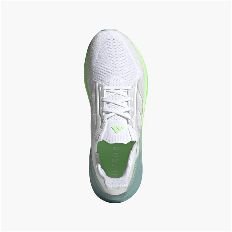 adidas Herre Ultraboost 5X Neutrale Løbesko Cloud White/Dash Grey/Lime Burst - Billede 4