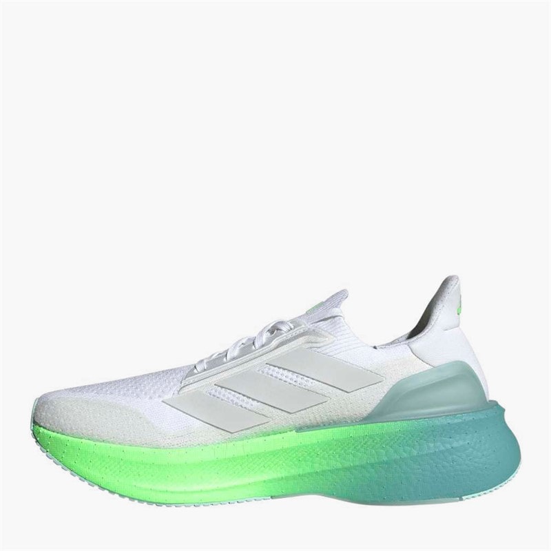 adidas Herre Ultraboost 5X Neutrale Løbesko Cloud White/Dash Grey/Lime Burst - Billede 5