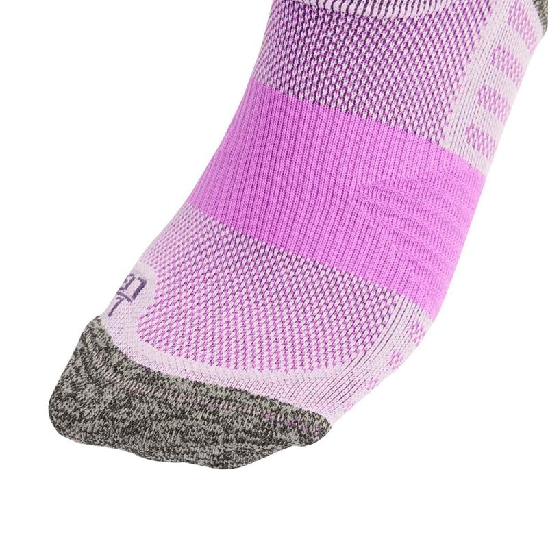 adidas RunXBoost Støddæmpende Løbestrømper i Crew Snit Powder Plum/Aurora Plum/Purple Burst - Billede 3