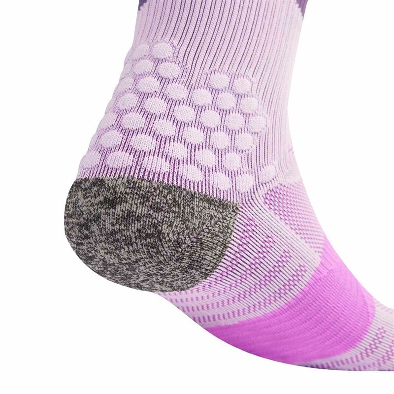 adidas RunXBoost Støddæmpende Løbestrømper i Crew Snit Powder Plum/Aurora Plum/Purple Burst - Billede 4
