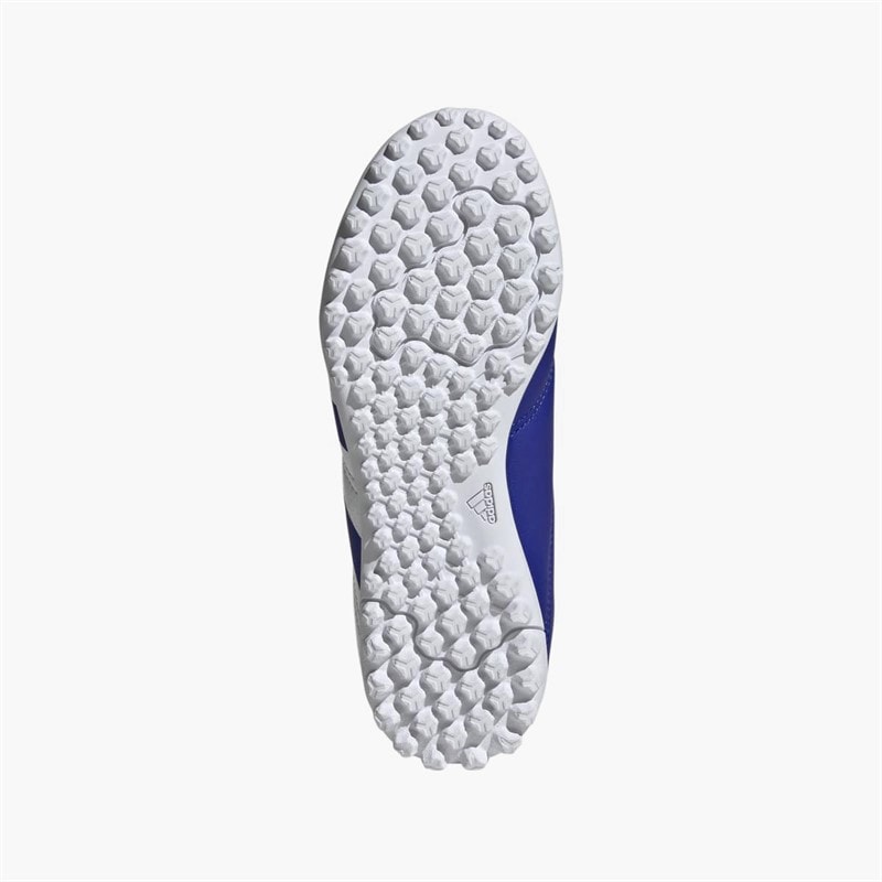 adidas Junior Predator Club Fremgang Pakke TF Astro Fodboldstøvler Lucid Blue/Cloud White/Solar Red - Billede 2