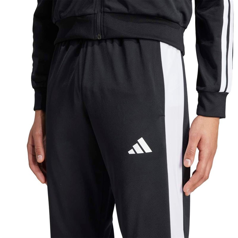 adidas Herre Snap Sportsbukser Sort/Hvid - Billede 4
