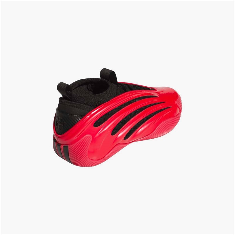 adidas Herre Harden Volume 9 'Rød Metallic' Basketballsko Pure Ruby/Core Black/Lucid Blue - Billede 3