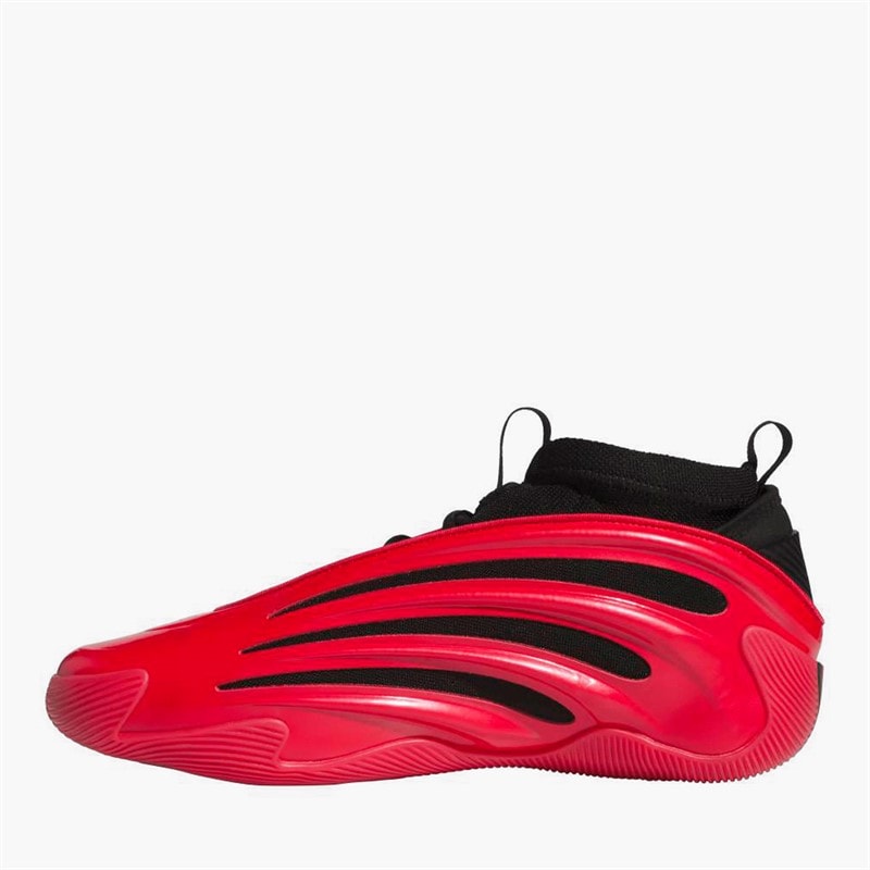 adidas Herre Harden Volume 9 'Rød Metallic' Basketballsko Pure Ruby/Core Black/Lucid Blue - Billede 5