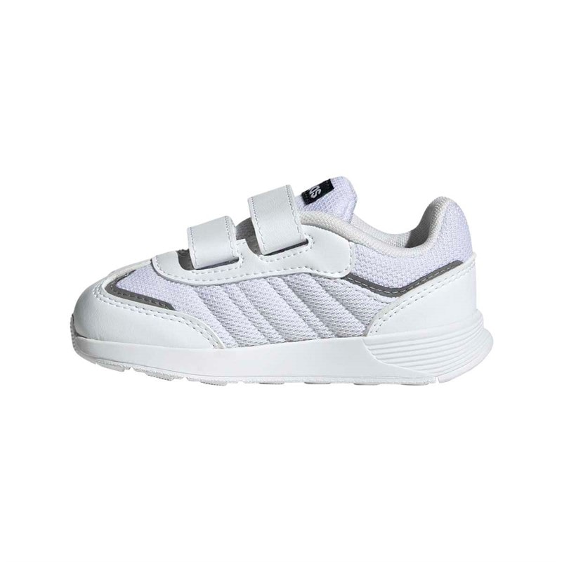 adidas spædBørn Tensaur Switch Velcro Træningssko Cloud White/Core Black/Grey Four - Billede 5