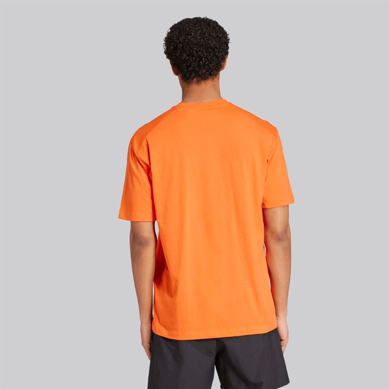 adidas Herre Terrex Classic Logo T-shirt Semi Impact Orange - Billede 2