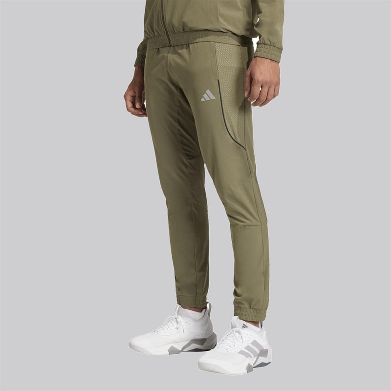 adidas Herre Tech Apparel Træningsbukser Olive Strata - Billede 1