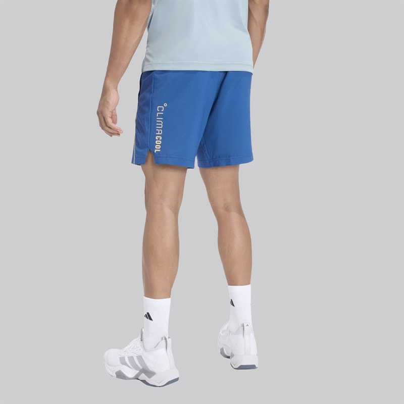 adidas Herre Tech Tøj Climacool Træningsshorts Dusky Petrol/Semi Ice Tangerine/Reflective Silver - Billede 2