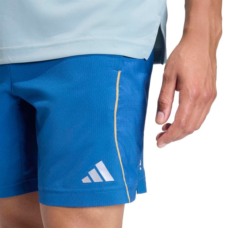adidas Herre Tech Tøj Climacool Træningsshorts Dusky Petrol/Semi Ice Tangerine/Reflective Silver - Billede 4