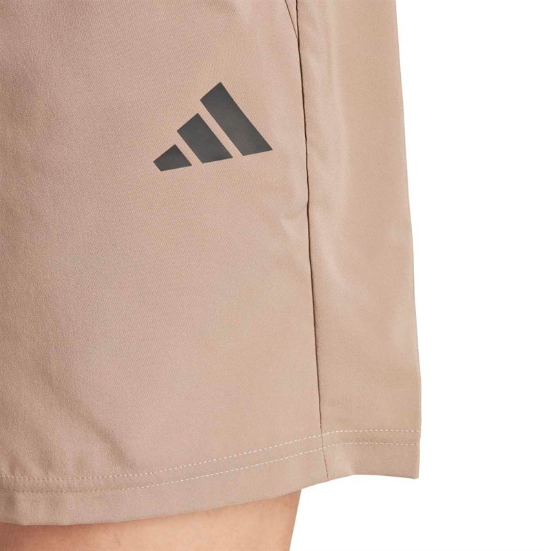 adidas Herre Train Essentials Vævede Træningsshorts Chalky Brown/Sort - Billede 3