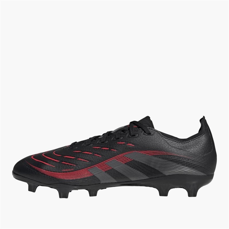 adidas Herre Predator League Stealth Sejr Pakke FG/MG Fast/Multi Bund Fodboldstøvler Core Black/Grey Four/Lucid Red - Billede 5