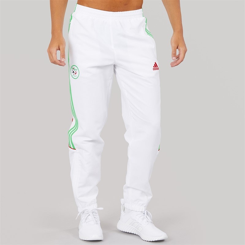 adidas Herre FAF Algeriet Track Bukser Hvid - Billede 5