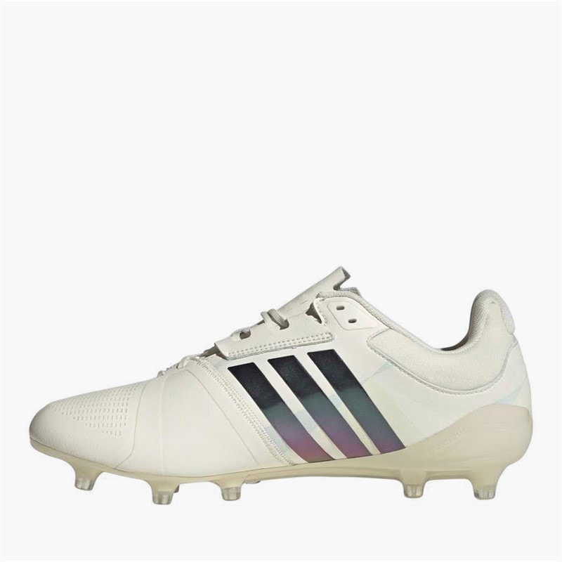 adidas Dame RS15 Avaglide FG Faste Jord Rugby Støvler Off White/Grey Four/Off White - Billede 5