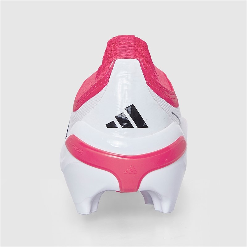 adidas Herre Predator League snøreløse født til målpakke FG fast bund fodboldstøvler Lucid Red/Core Black/Cloud White - Billede 4