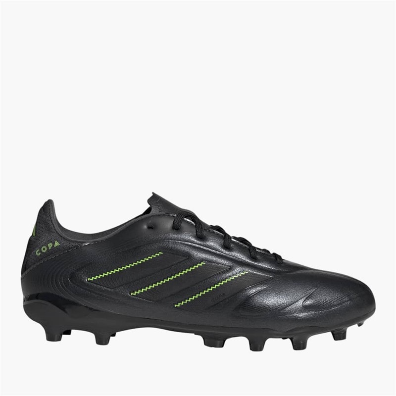 adidas Junior Copa Pure 3 League Electric Stealth Pack FG/MG Faste/Multi Jord Fodboldstøvler Core Black/Dgh Solid Grey/Lucid Lemon