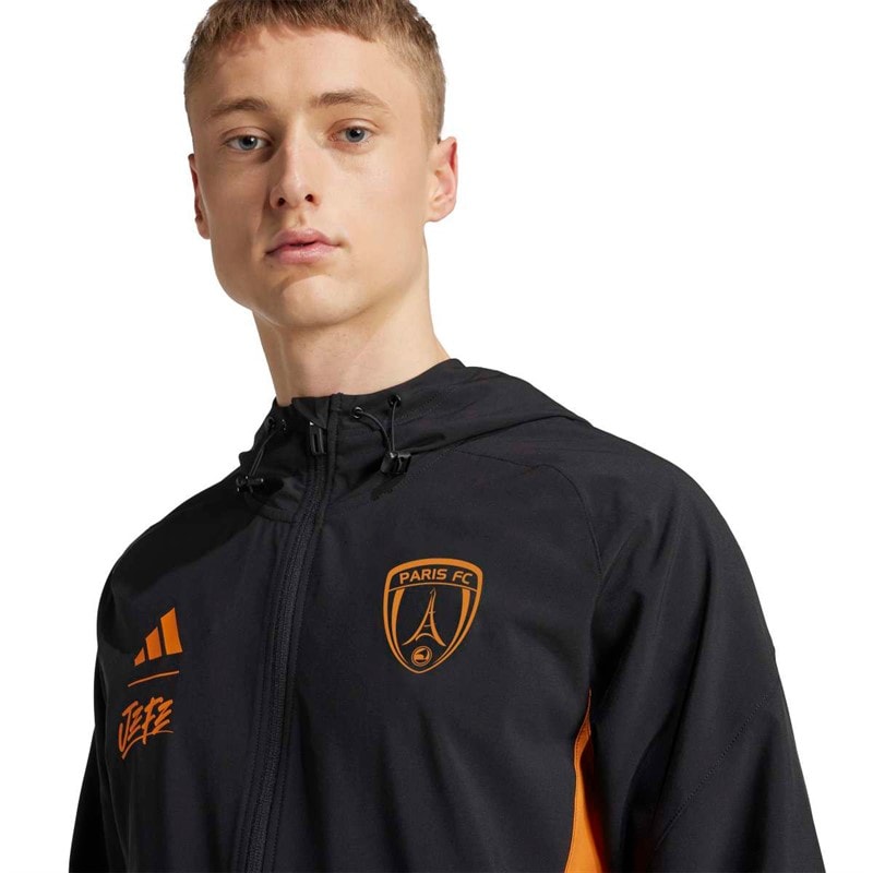 adidas Herre PFC Paris FC Ninho Tiro Træningsjakke Sort - Billede 3