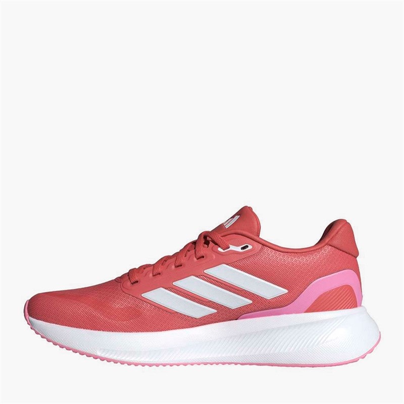 adidas Dame Runfalcon 5 Neutrale Løbesko Better Scarlet/Cloud White/Bliss Pink - Billede 5