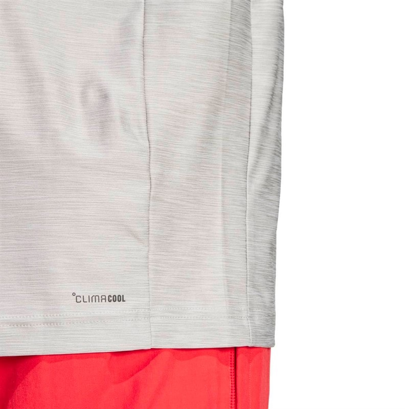 adidas Herre Train Essentials Stretch Langærmet T-shirt Medium Grey Heather - Billede 5