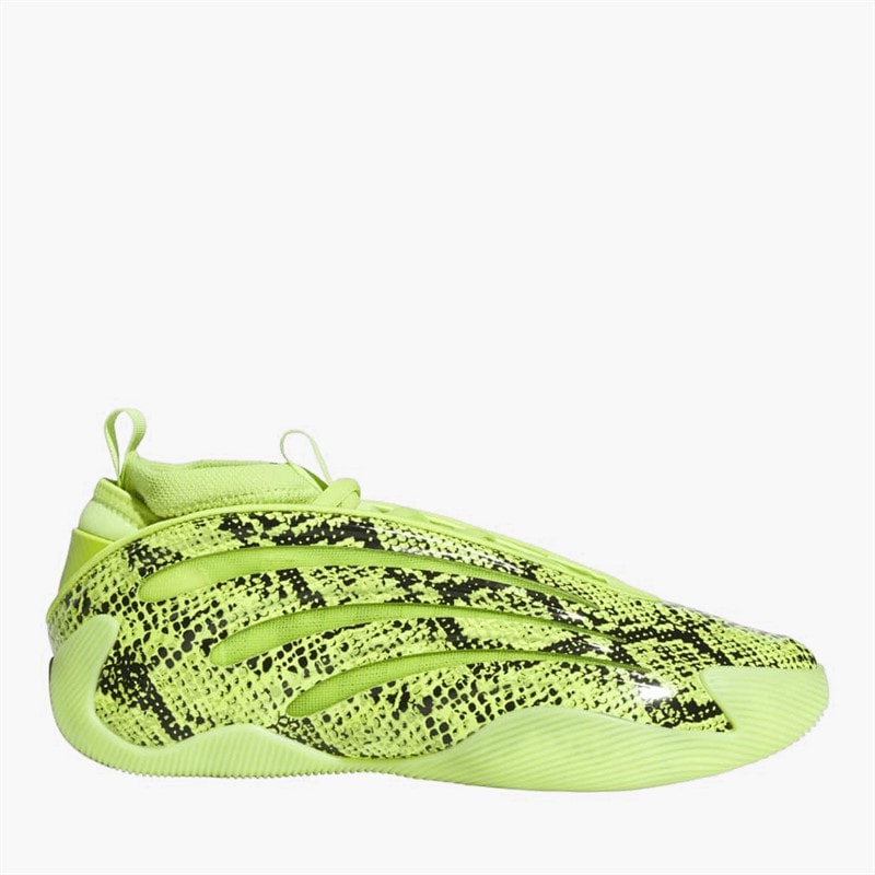 adidas Herre Harden Volume 9 'Snakeskin' Basketballsko Solar Slime/Core Black/Solar Slime - Billede 1