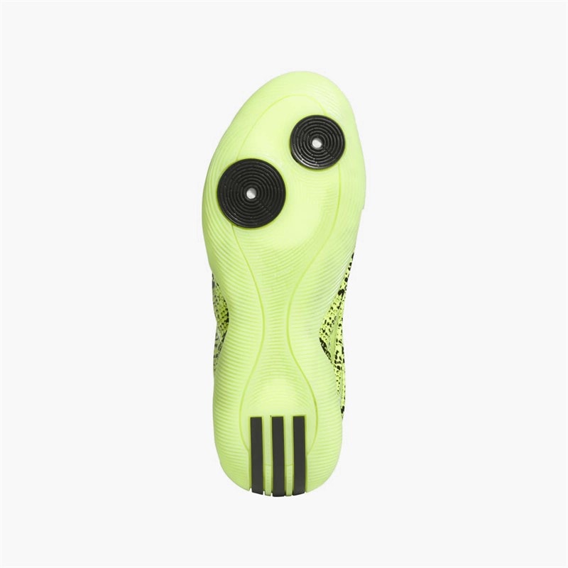 adidas Herre Harden Volume 9 'Snakeskin' Basketballsko Solar Slime/Core Black/Solar Slime - Billede 2