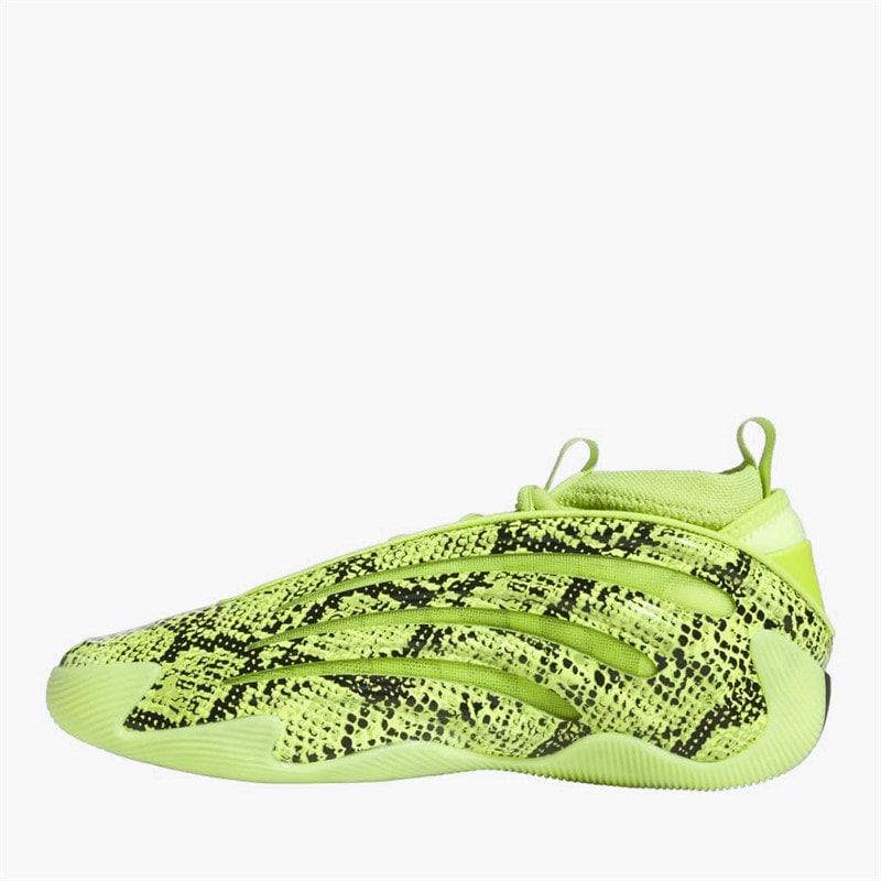 adidas Herre Harden Volume 9 'Snakeskin' Basketballsko Solar Slime/Core Black/Solar Slime - Billede 5