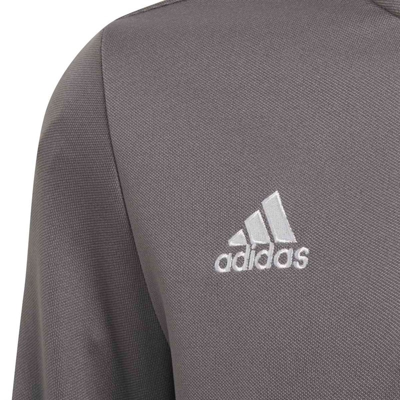 adidas Drenge Junior Entrada 22 1/4 Zip Træningsbluse Team Grey Four - Billede 4