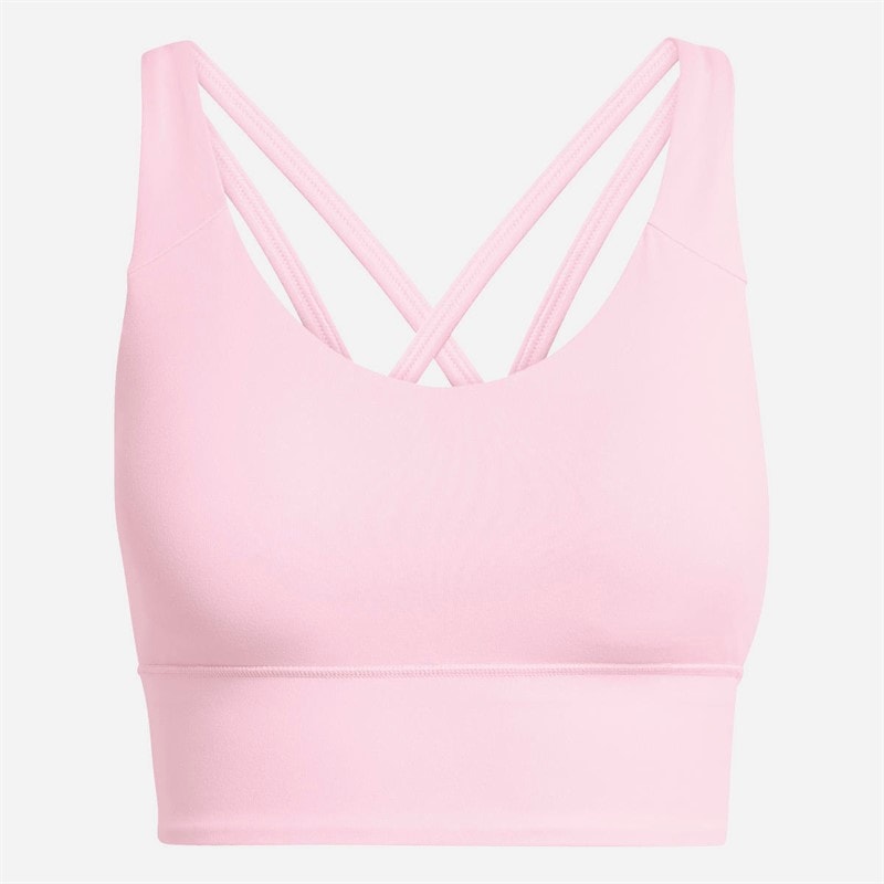 adidas Dame 3 Striber Studio All Me Let Støtte Sports BH True Pink